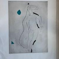 Marino Marini - Acquaforte e acquatinta su carta