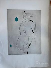Marino Marini - Acquaforte e acquatinta su carta