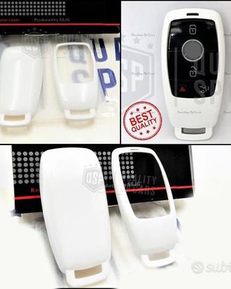Cover Chiave Rigida PER MERCEDES Guscio Bianco