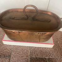Padella ovale in rame