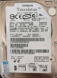 Hard Disk Hitachi Travelstar 60GB 2.5" IDE
