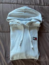 Felpa Tommy Hilfiger con cappuccio XS bianca