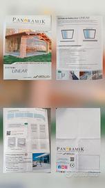 VETRATA PANORAMICA LINEAR SU MISURA – (VERANDA)