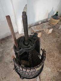 Torchio per uva manuale 