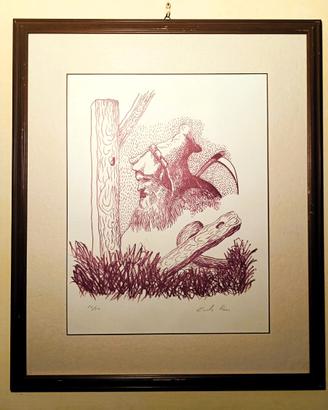 Litografia Originale CARLO ROSSI – Firmata e Numer
