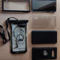 Custodia impermeab. univers. +n.6 x Samsung Note 8