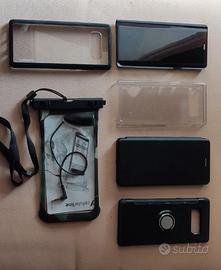 Custodia impermeabile univers. +6 x Samsung Note 8