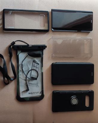 Custodia impermeab. univers. +n.6 x Samsung Note 8