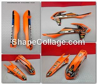 KIT PLASTICHE KTM EXC F 250 2018 2019 EX-C 250F
