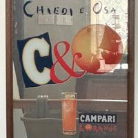 Spcchio vintage Campari & Orange