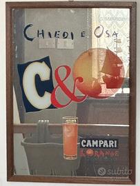 Spcchio vintage Campari & Orange