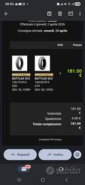 Pneumatici bridgestone battlax sc2