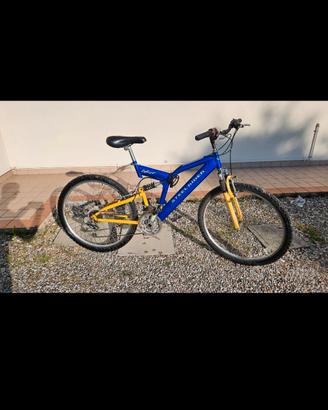 Mountain Bike Full Suspension Steel Rider Biker 26