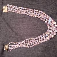 Collana in cristallo, vintage