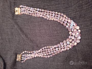 Collana in cristallo, vintage