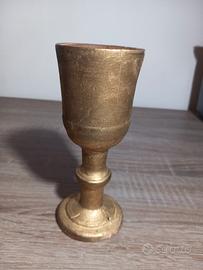 Coppa Calice Eucarestia sacro Vintage 