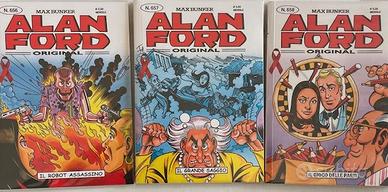 ALAN FORD prima serie 656 - 657 -658