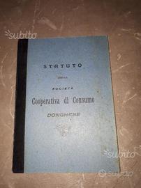 Statuto coperativa dongo