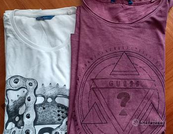 T-shirt Guess maniche lunghe