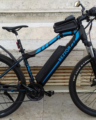 Bezior M1, Bici Elettrica 250W, 48v + Accessori