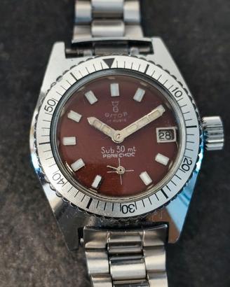Orologio anni '70 mini lady diver GITOR