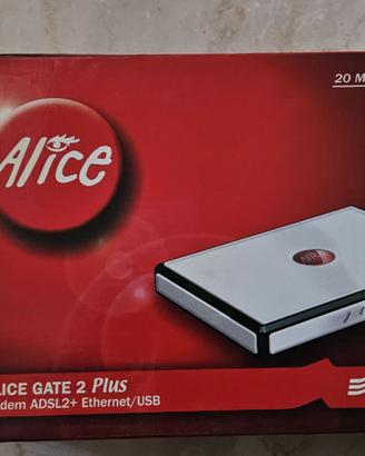 Modem ADSL 2+ Alice Gate 2 Plus 20Mega
