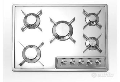 Piano cottura ALPES INOX 5 fuochi