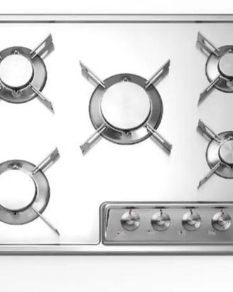 Piano cottura ALPES INOX 5 fuochi