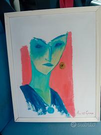 quadro a pittura firmato