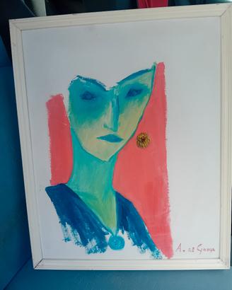 quadro a pittura firmato