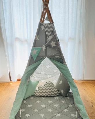 Tenda teepee bambini