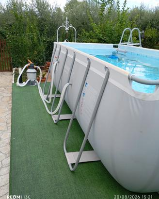 piscina fuori terra 413x200 h 120