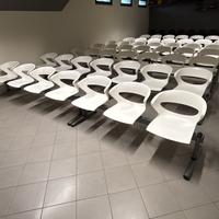 Sedie bianche per riunioni / convegni