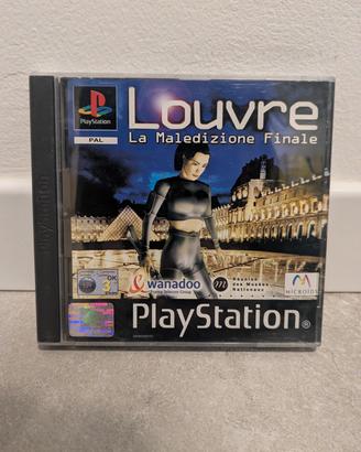 gioco per PlayStation 1 LOUVRE La Maledizione Fina