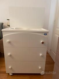 Bagnetto tris bianco Pali