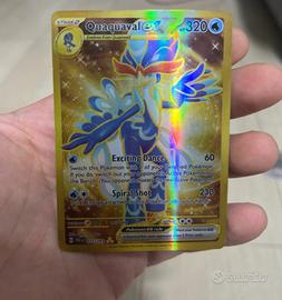 Spedizione 1€ ! Carta pokemon Quaquaval Ex 273/193