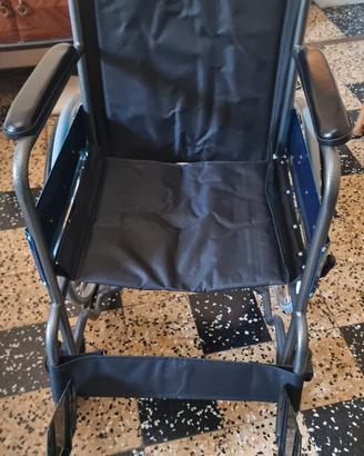 sedia rotelle + struttura lettino ortopedico