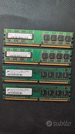 RAM 2GB DDR2 (512x4) Hynix/Micron