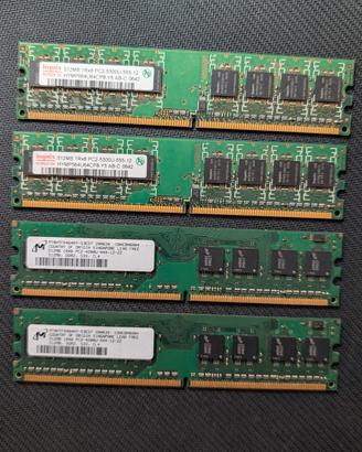 RAM 2GB DDR2 (512x4) Hynix/Micron