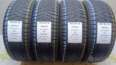 4 GOMME 205 60 16 PIRELLI INV RIF4598