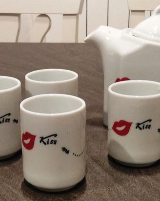 SET PORCELLANA San Valentino Kiss me