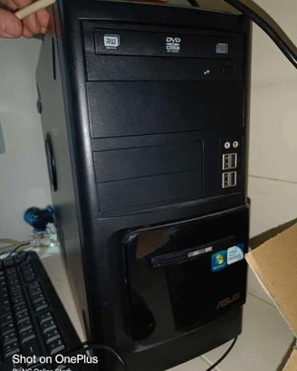 Computer fisso potenziato, ram 8gb, hd+ssd perfett