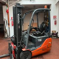 Carrello Elevatore Toyota Elettrico Pale rotanti