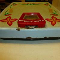 bilancia porta peso pubblicitaria vintage crackers