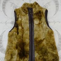 Smanicato donna in pelliccia ecologica