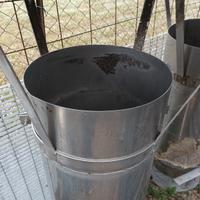 cappa per camin inox 400