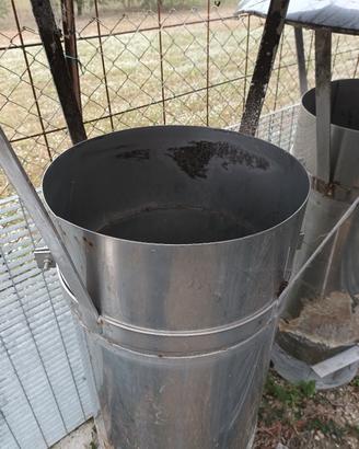 cappa per camin inox 400