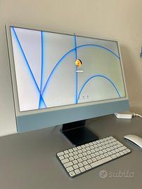 iMac 24” (M1, 2021) blu