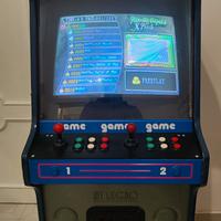 Cabinato arcade 2600 giochi elettr. nuova