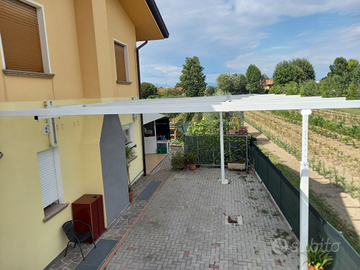 Pompeiana 8x5 inclinabile pieghevole coperta